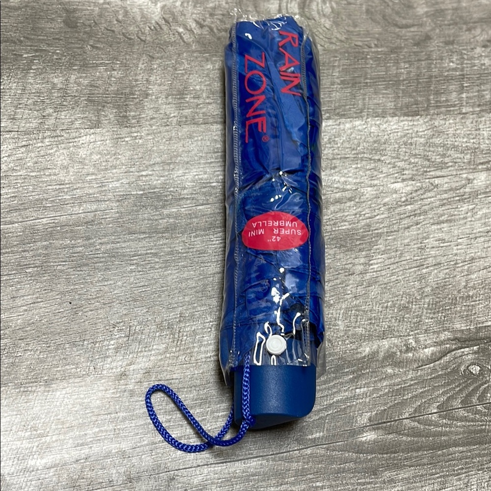 New Rain Zone Blue Umbrella